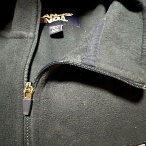Lands' End Dark Blue Fleece Jacket